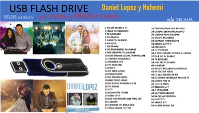 Collection de CDs en USB con Pistas